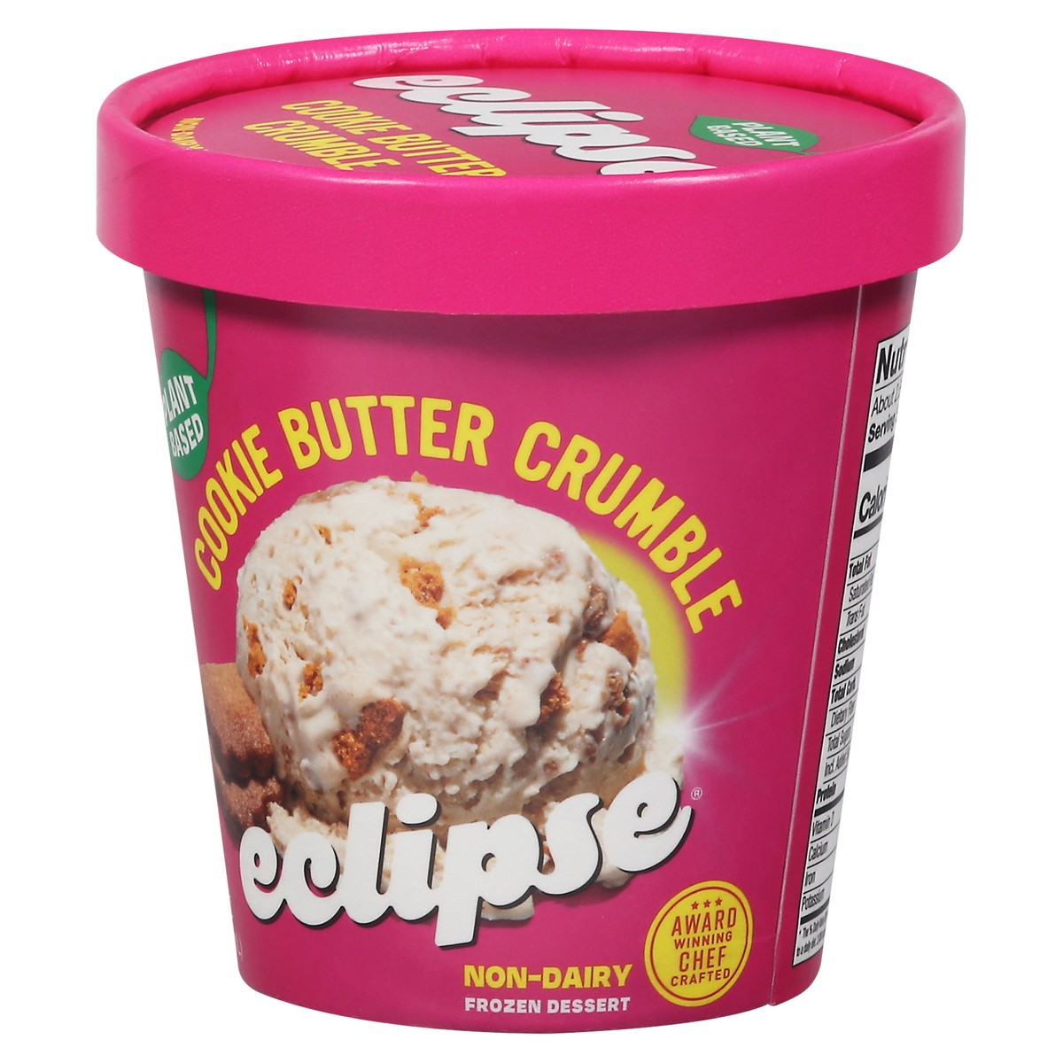 slide 8 of 9, Eclipse Non-Dairy Cookie Butter Crumble Frozen Dessert 14 oz, 14 oz