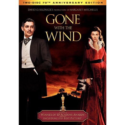 slide 1 of 1, Warner Bros. Gone with the Wind (70th Anniversary Edition) (DVD), 1 ct