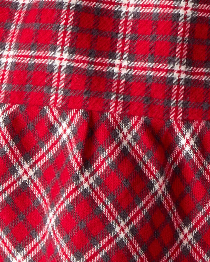 slide 4 of 5, Carter's Toddler Girl Plaid Cotton Skirt - Red Red 4T, 1 ct