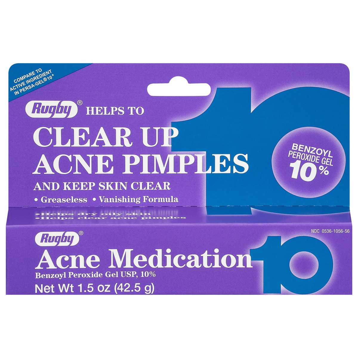 slide 4 of 4, Rugby Acne Medication 1.5 oz, 1 ct