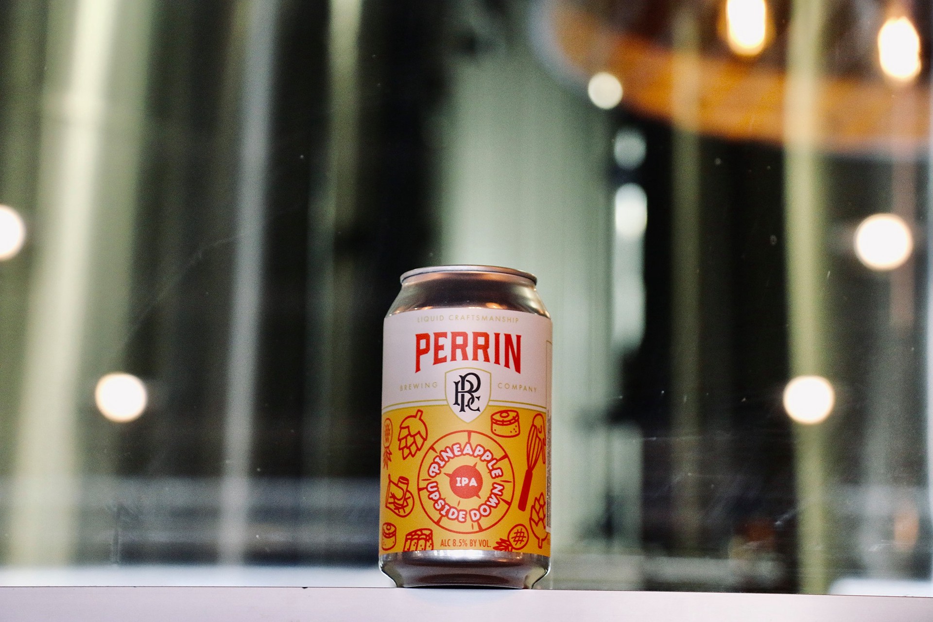 slide 4 of 6, Perrin Brewing Company Pineapple Upside Down IPA 6 Pack 12 fl oz Can, 6 ct