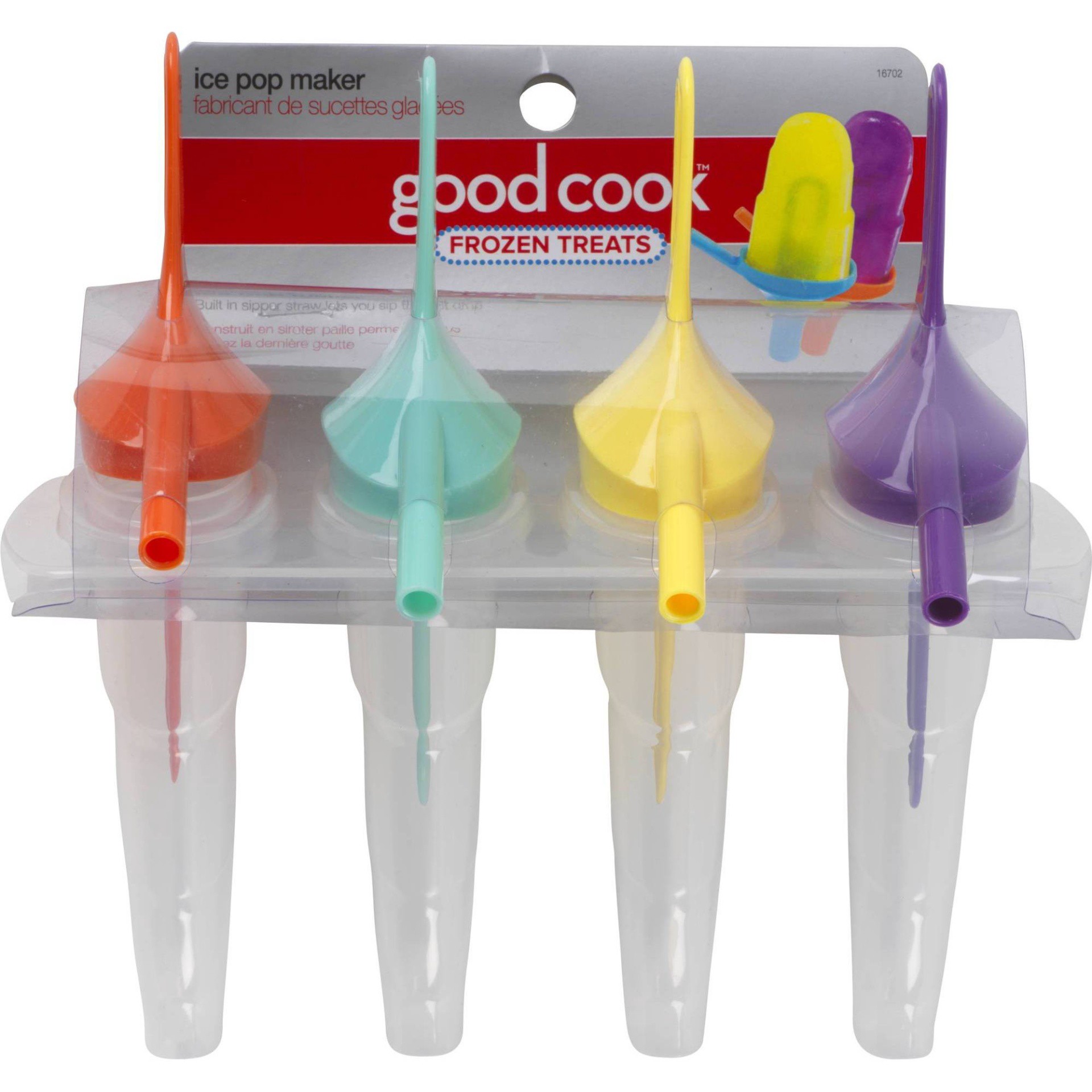 slide 1 of 4, Good Cook Frozen Treats Ice Pop Maker, 1 ct