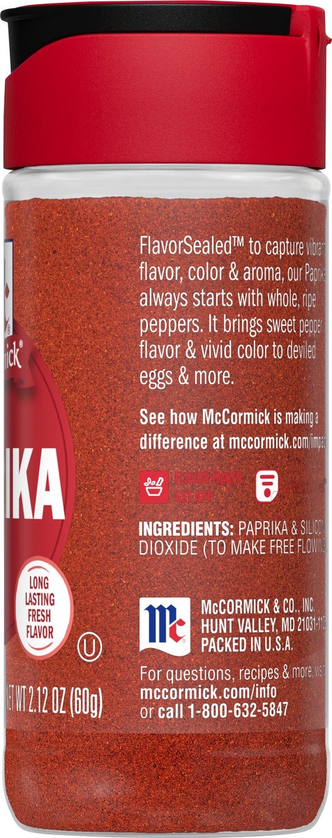 slide 9 of 9, McCormick Paprika, 2.12 oz