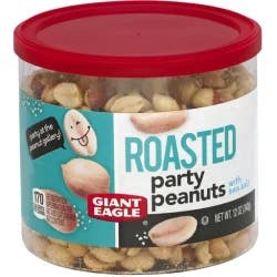 Giant Eagle Roasted Party Peanuts With Sea Salt