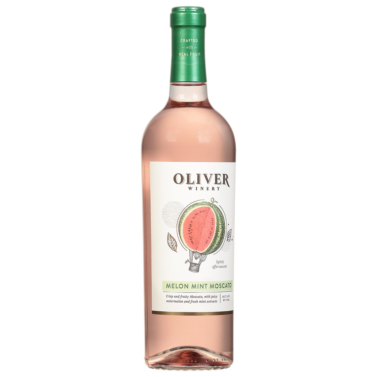 slide 4 of 9, Oliver Winery Melon Mint Moscato Wine 750 mL, 750 ml