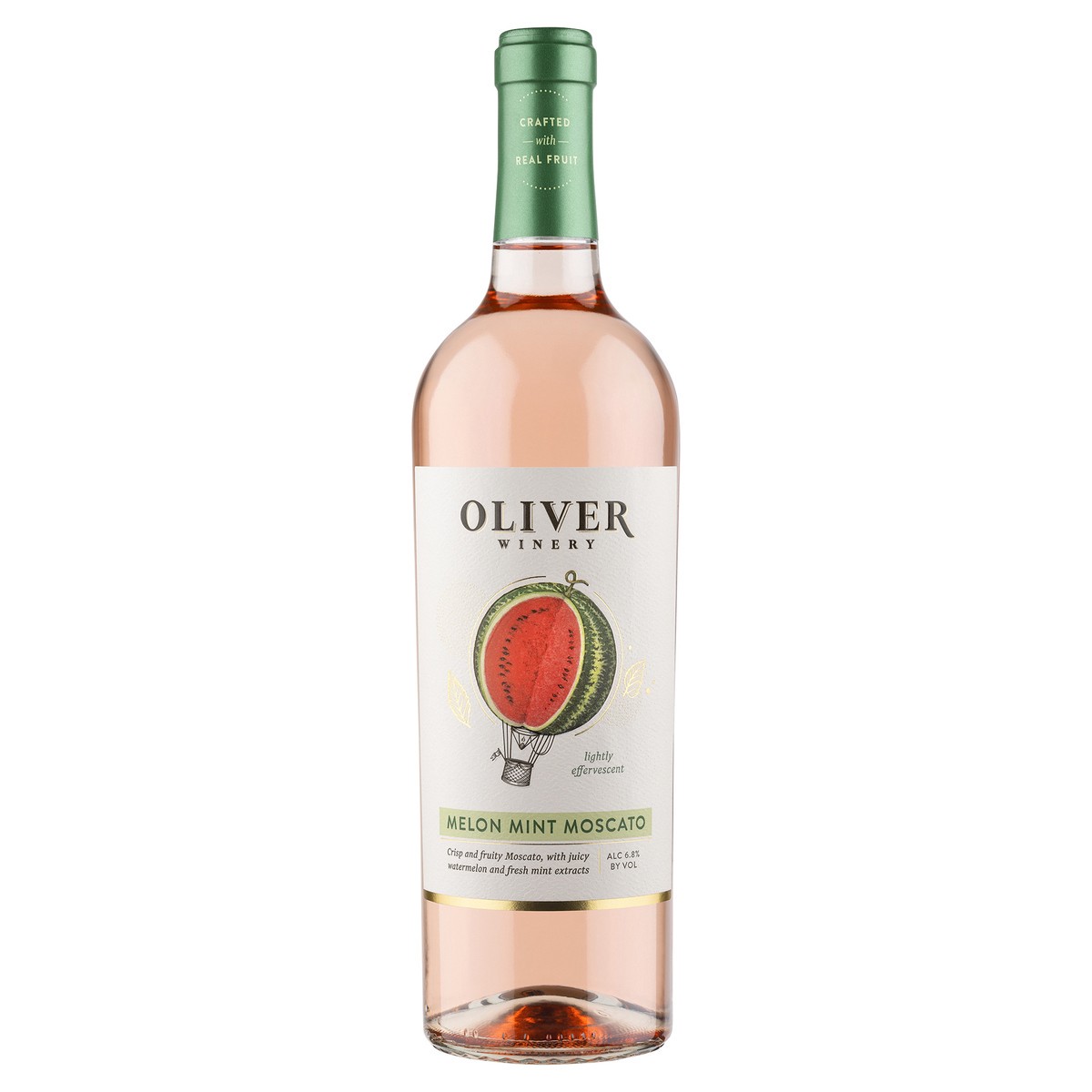 slide 1 of 9, Oliver Winery Melon Mint Moscato Wine 750 mL, 750 ml