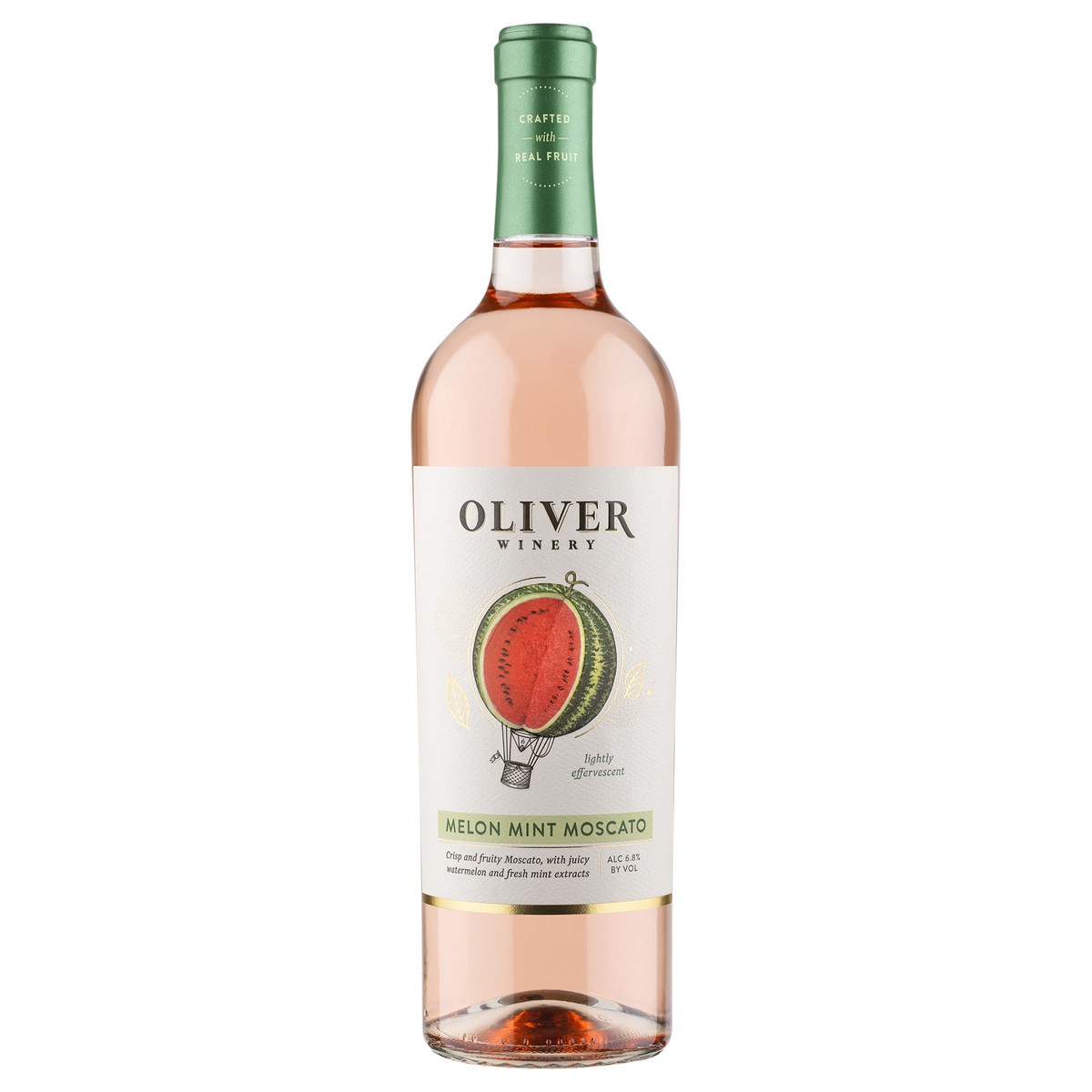 slide 1 of 9, Oliver Winery Melon Mint Moscato Wine 750 mL, 750 ml