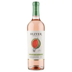 Oliver Winery Melon Mint Moscato Wine 750 mL