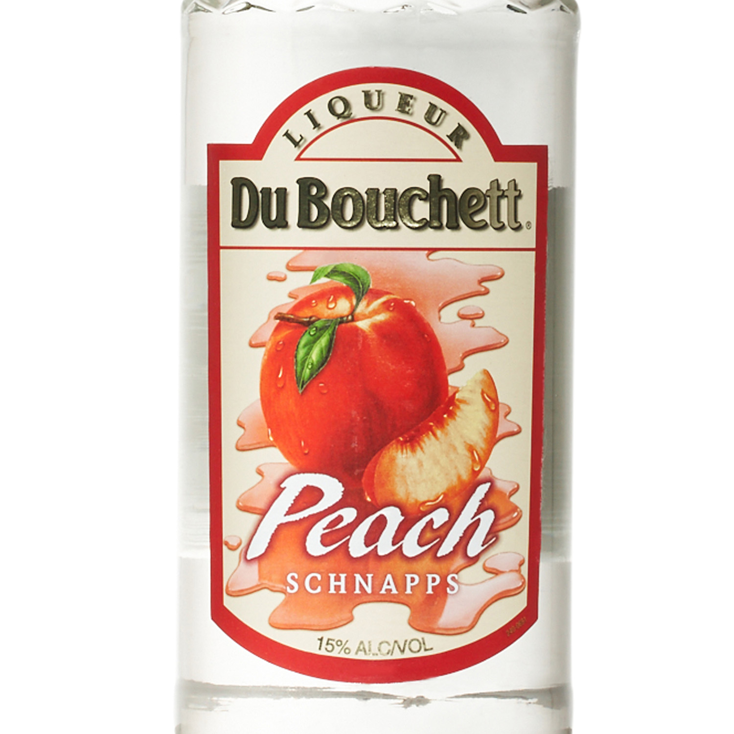 slide 2 of 2, DuBouchett Peach Schnapps, 1 liter