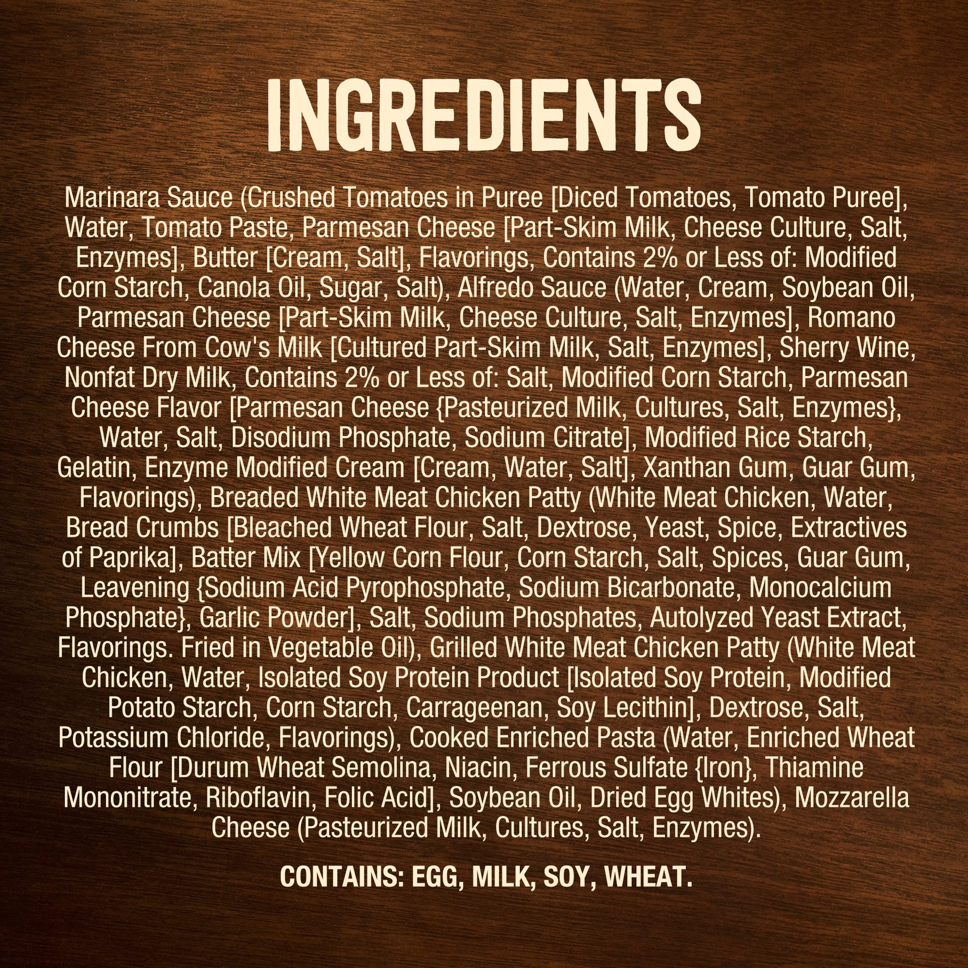 slide 4 of 5, Marie Callender's Duos Chicken Alfredo & Chicken Parmigiana, Frozen Meal, 14.5 OZ, 14.5 oz