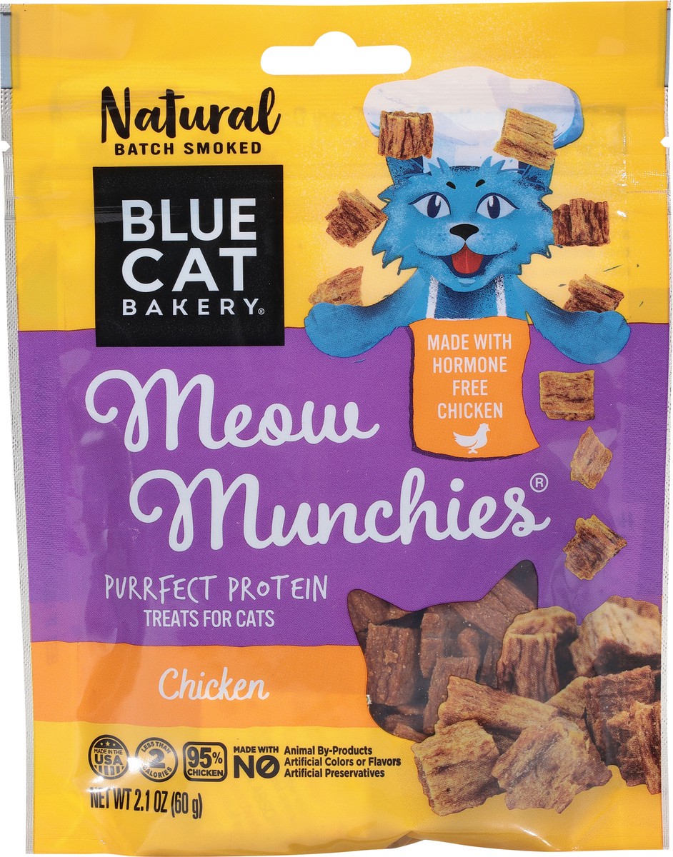 slide 5 of 9, Blue Cat Bakery Meow Munchies Purrfect Protein Chicken Treats for Cats 2.1 oz, 2.1 oz