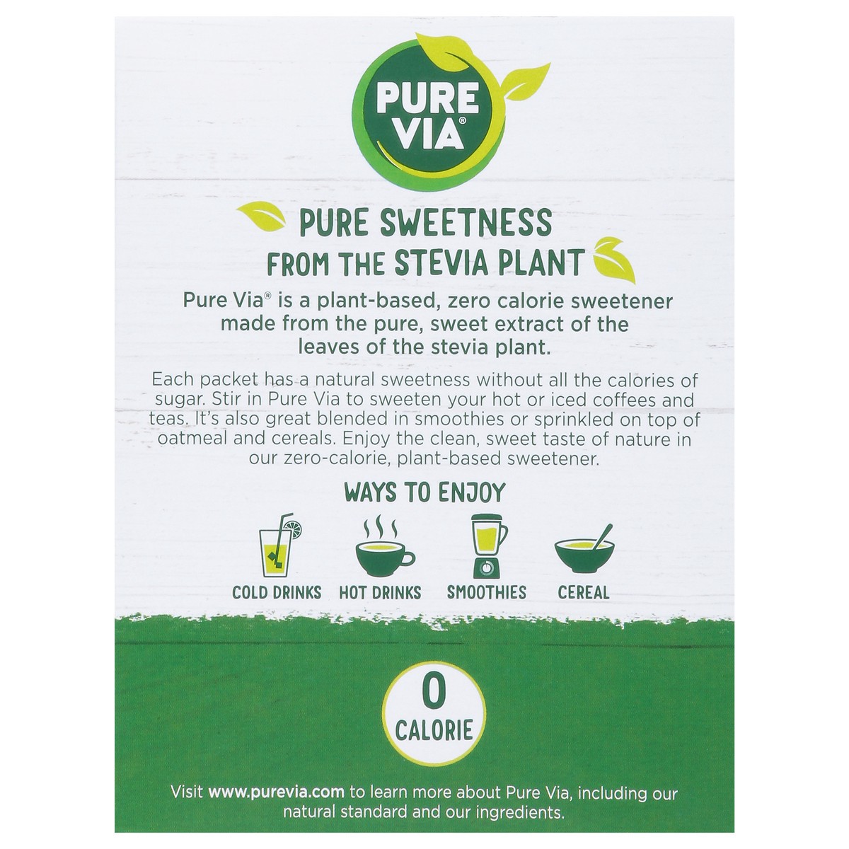 slide 10 of 15, Pure Via Stevia 40 Packets, 40 ct