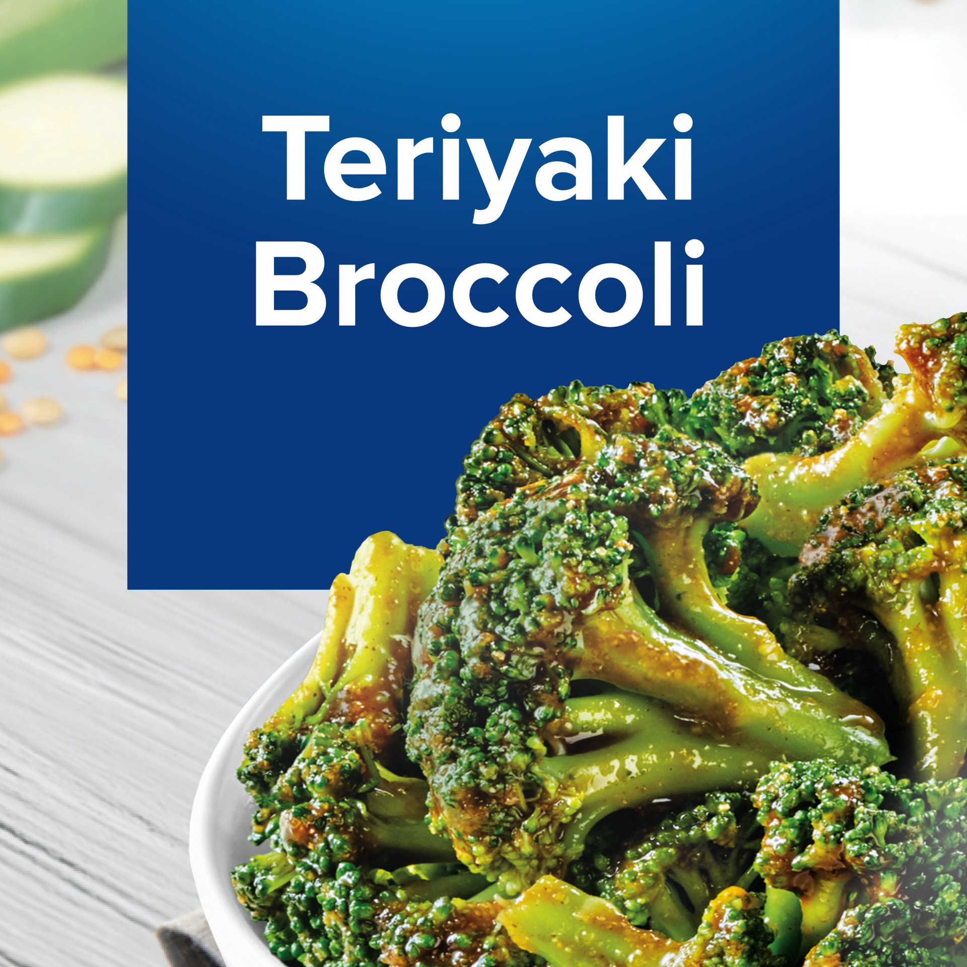 slide 5 of 5, Birds Eye Seasoned Teriyaki Broccoli, Frozen Vegetable, 9.5 OZ, 9.5 oz