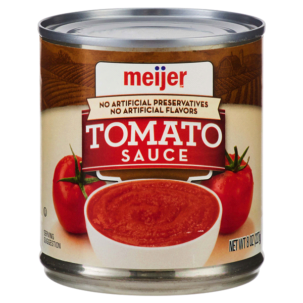 slide 1 of 1, Meijer Tomato Sauce, 8 oz