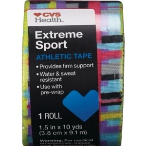 slide 1 of 1, CVS Health Extreme Sport Athletic Tape, Multicolor, 1 ct