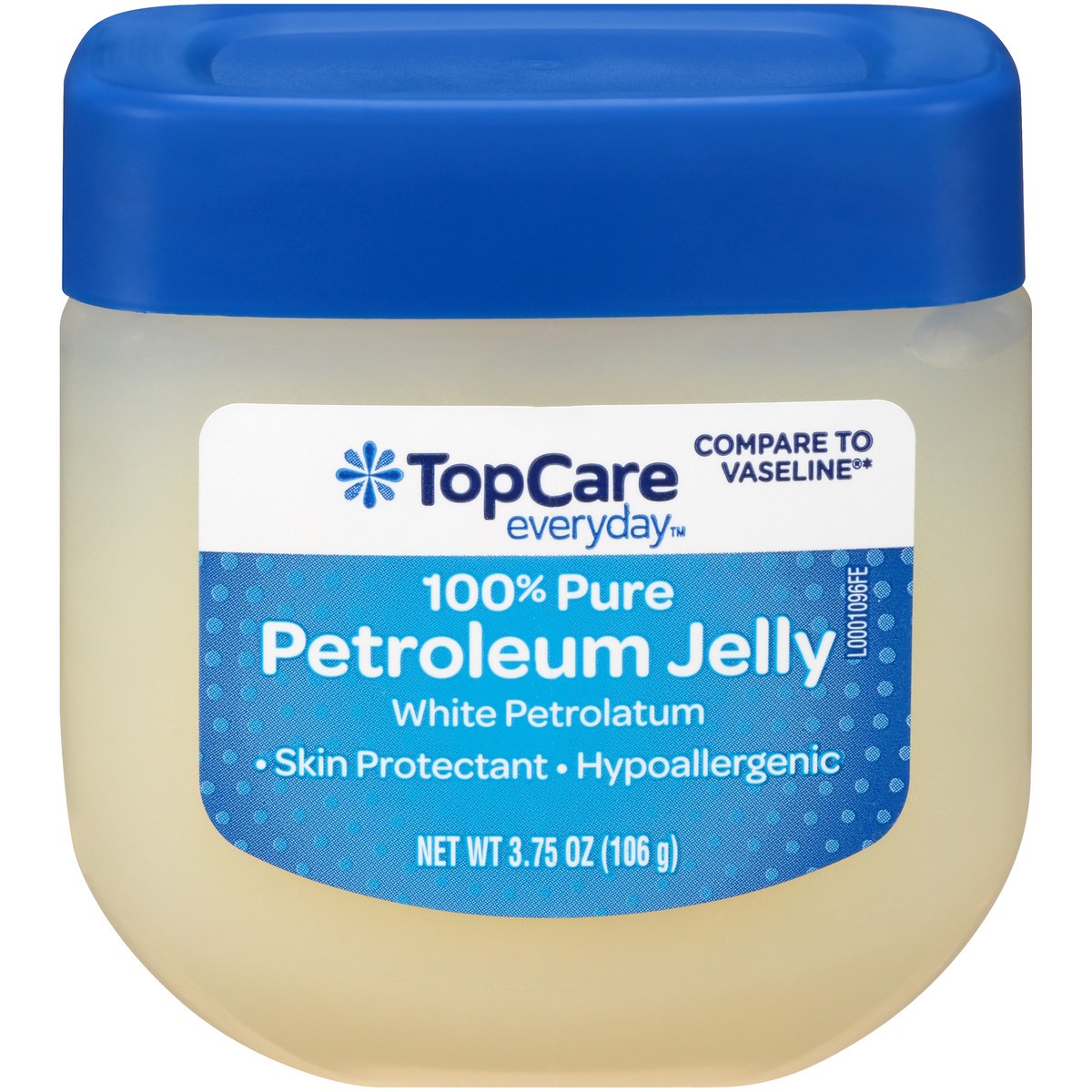 slide 1 of 9, TopCare 100% Pure White Petroleum Skin Protectant Jelly, 3.75 oz