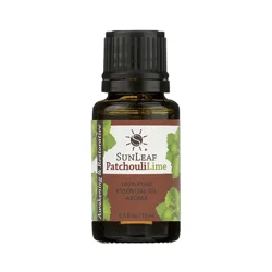 SunLeaf Naturals Patchouli Lime Essential Oil Aroma Blend