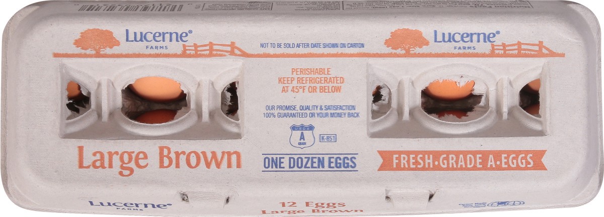 slide 10 of 11, Lucerne Dairy Farms Large Brown Grade AA Eggs, 1 doz