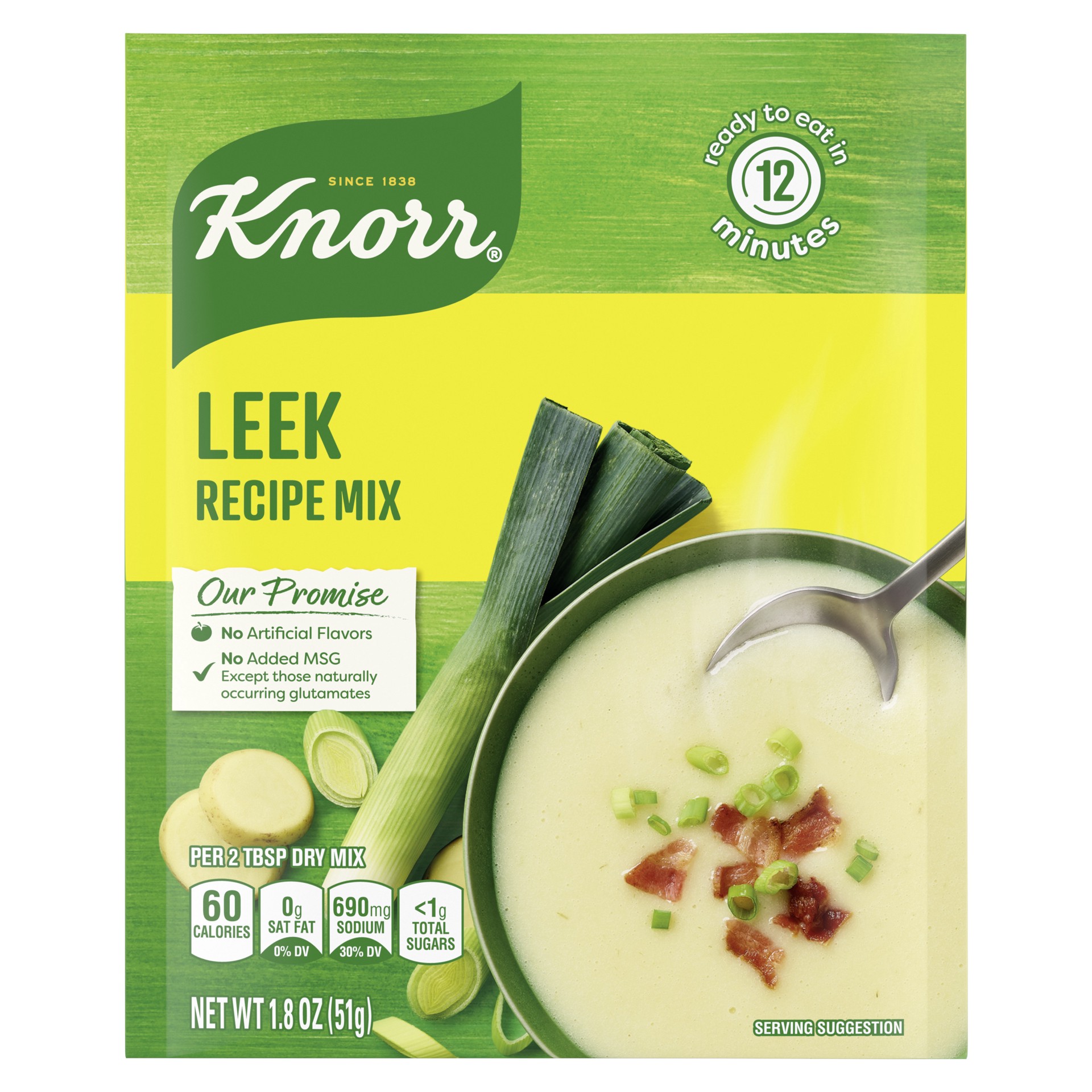 slide 1 of 4, Knorr Soup Mix and Recipe Mix Leek, 1.8 oz, 1.8 oz