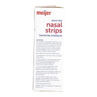 slide 10 of 13, Meijer Extra Tan Nasal Strips, 44 ct