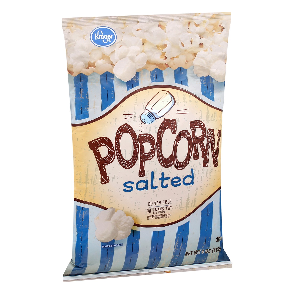 slide 3 of 11, Kroger Gluten-Free Salted Popcorn, 4 oz