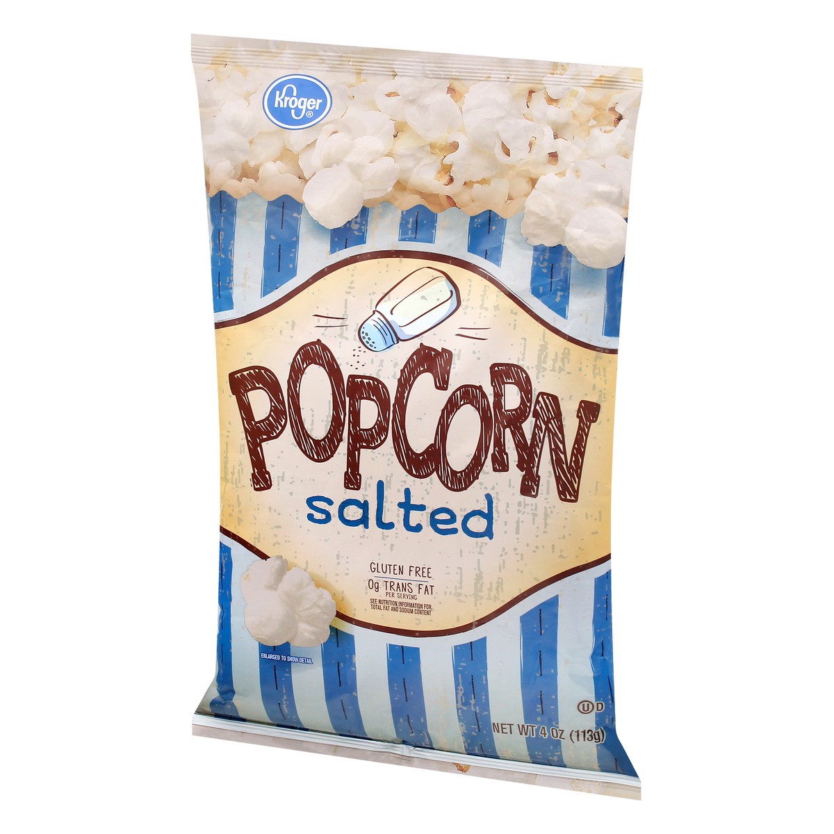 slide 2 of 11, Kroger Gluten-Free Salted Popcorn, 4 oz