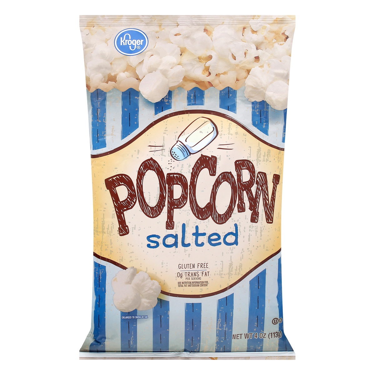 slide 1 of 1, Kroger Gluten-Free Salted Popcorn, 4 oz