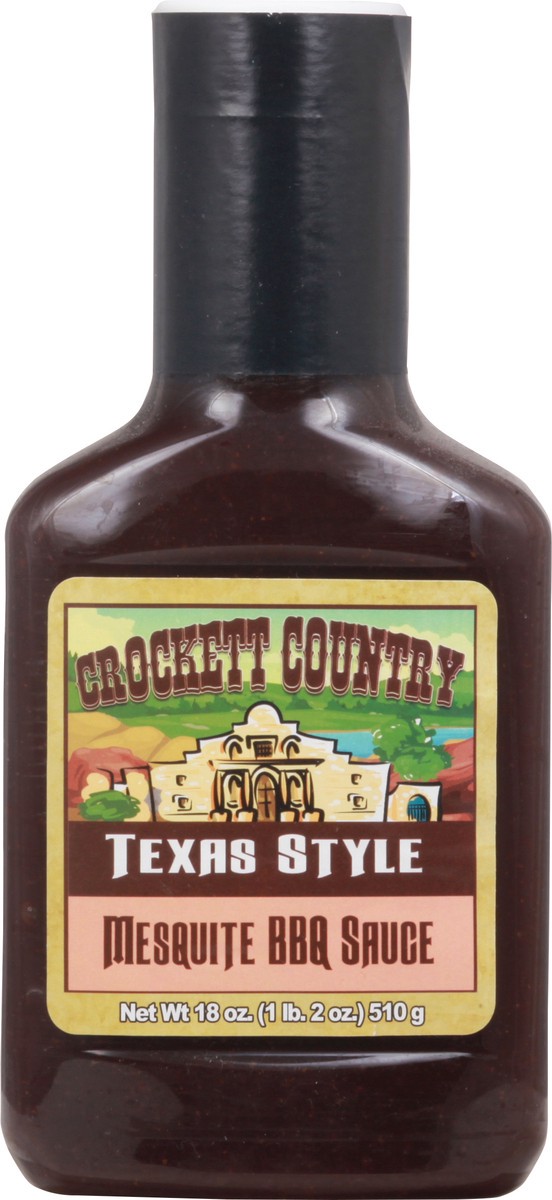 slide 6 of 13, Crockett Country Texas Style Mesquite BBQ Sauce 18 oz Bottle, 18 oz