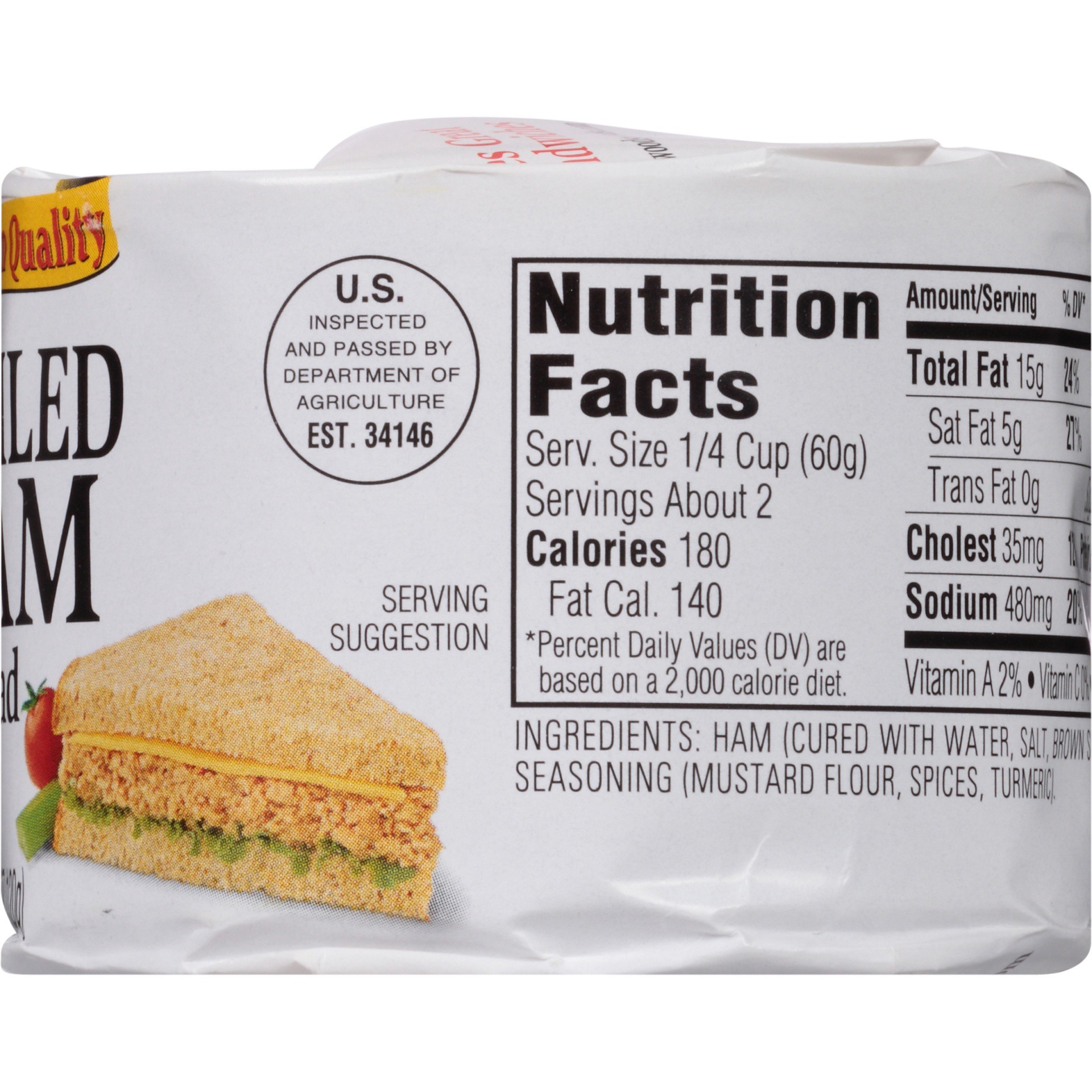 slide 3 of 6, Underwood Deviled Ham Spread - 4.25 oz, 4.25 oz