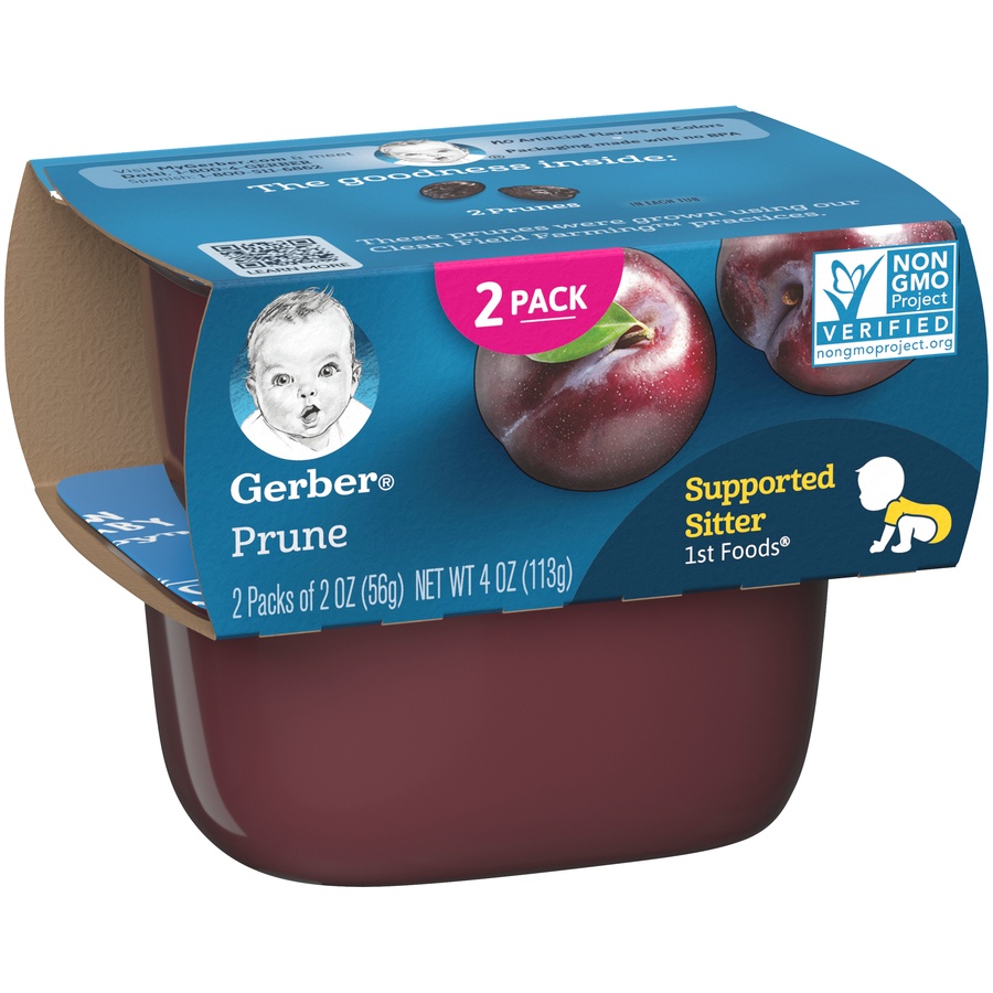 Gerber Baby 1st Foods Prune 2 ct; 2 oz | Shipt