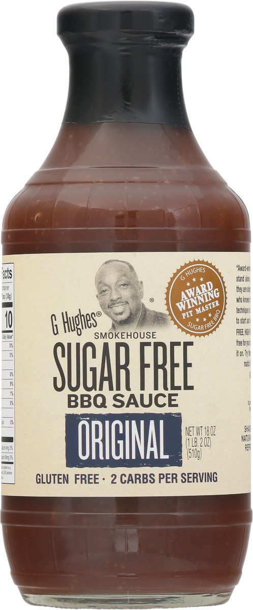 slide 6 of 9, G Hughes Sugar Free Original Bbq Sauce, 