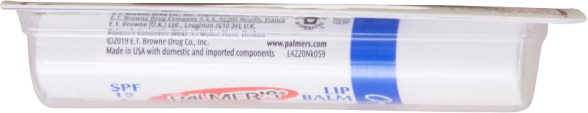 slide 3 of 9, Palmer's Cocoa Butter Formula Lip Balm Twin Pack .30 oz., 0.3 oz