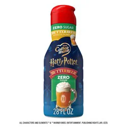 Coffee mate Harry Potter Butterbeer Flavored Creamer, Zero Sugar Liquid Coffee Creamer