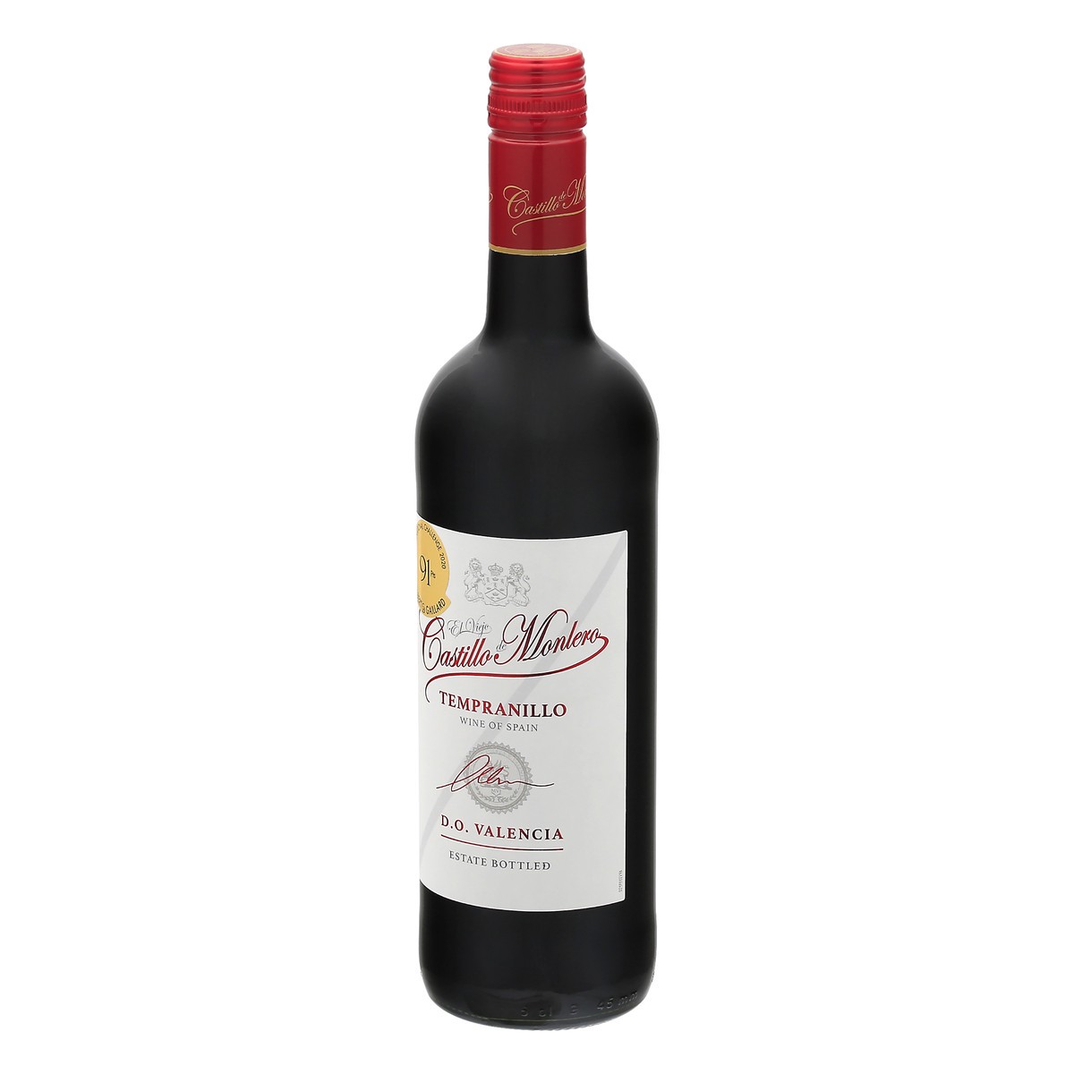 slide 6 of 11, Castillo de Monlero 2019 DO Valencia Tempranillo 750 ml, 750 ml