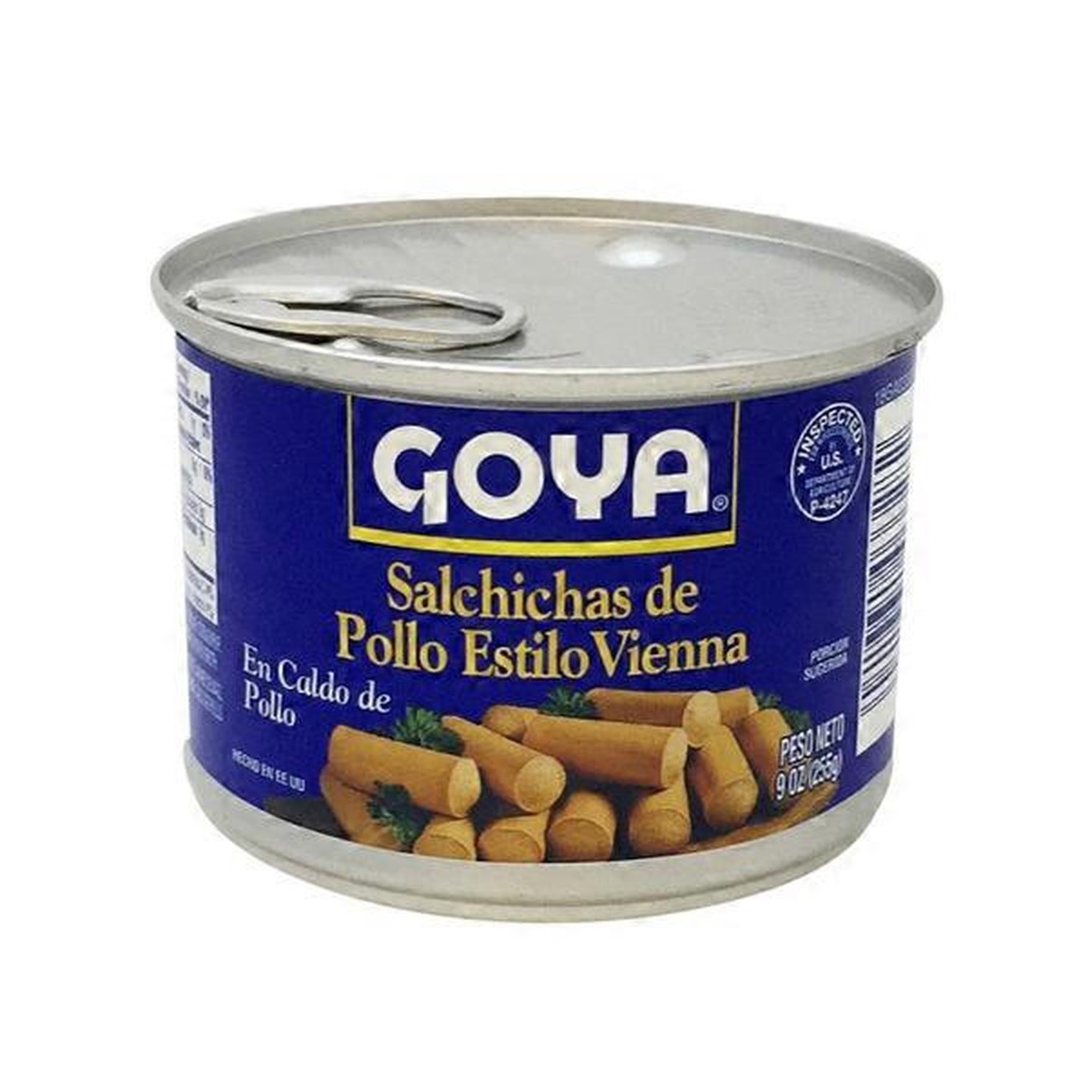 slide 1 of 1, Goya Chicken Vienna, 9 oz