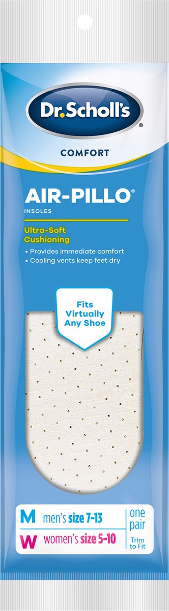 slide 3 of 3, Dr. Scholl's Air-Pillo Insoles, 2 ct