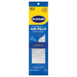 Dr. Scholl's AIR-PILLO Insoles // Ultra-Soft Cushioning and Lasting Comfort with Two Layers of Foam that Fit in Any Shoe - One pair