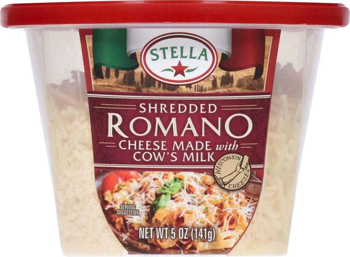 slide 4 of 12, Stella Freshly Shredded Romano Cheese, 1 ct