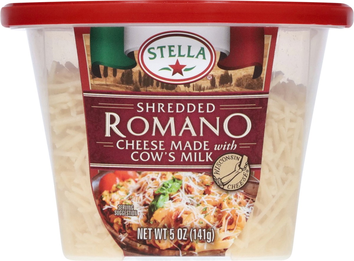 slide 9 of 12, Stella Freshly Shredded Romano Cheese, 1 ct