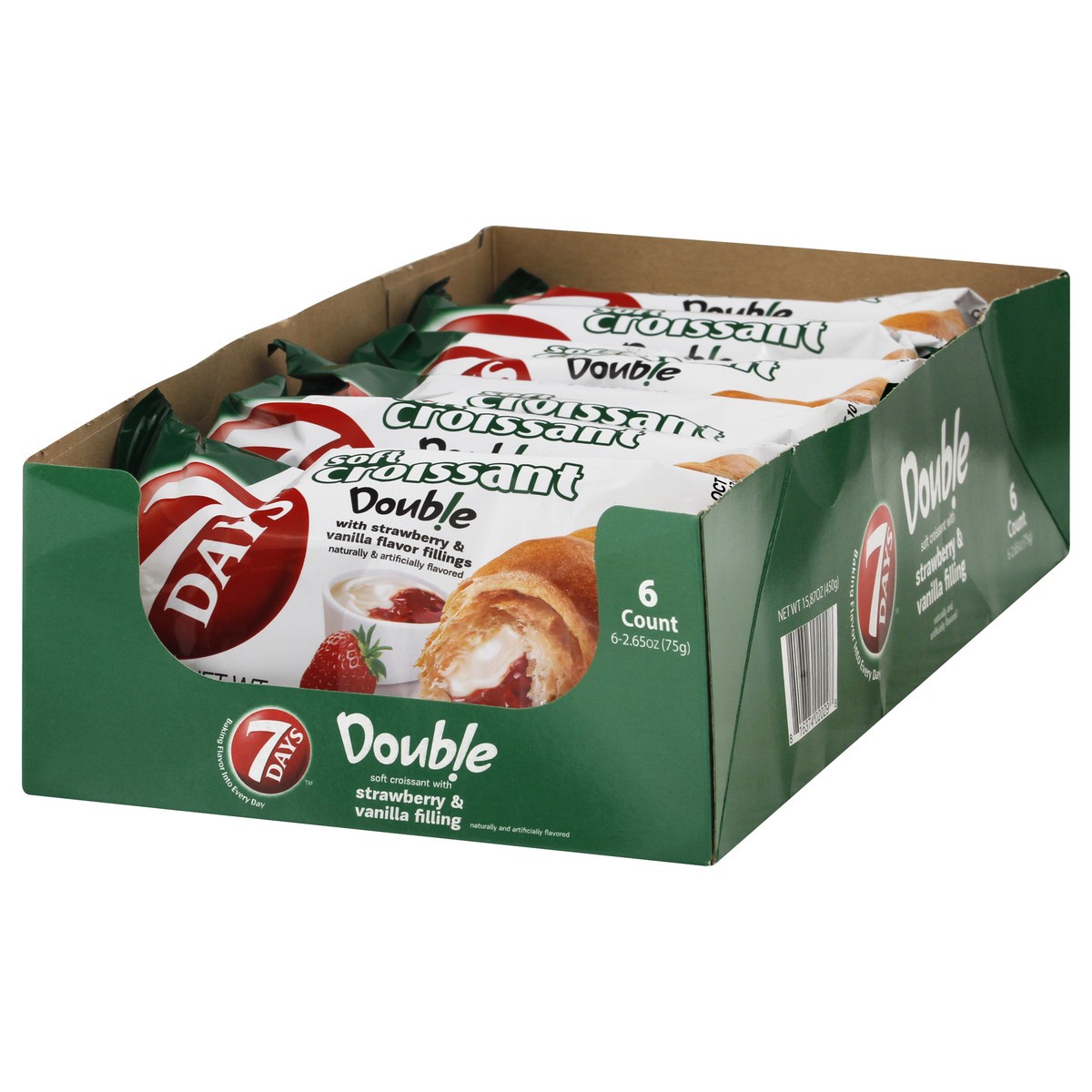 slide 3 of 8, 7DAYS Croissant 6 ea, 6 ct