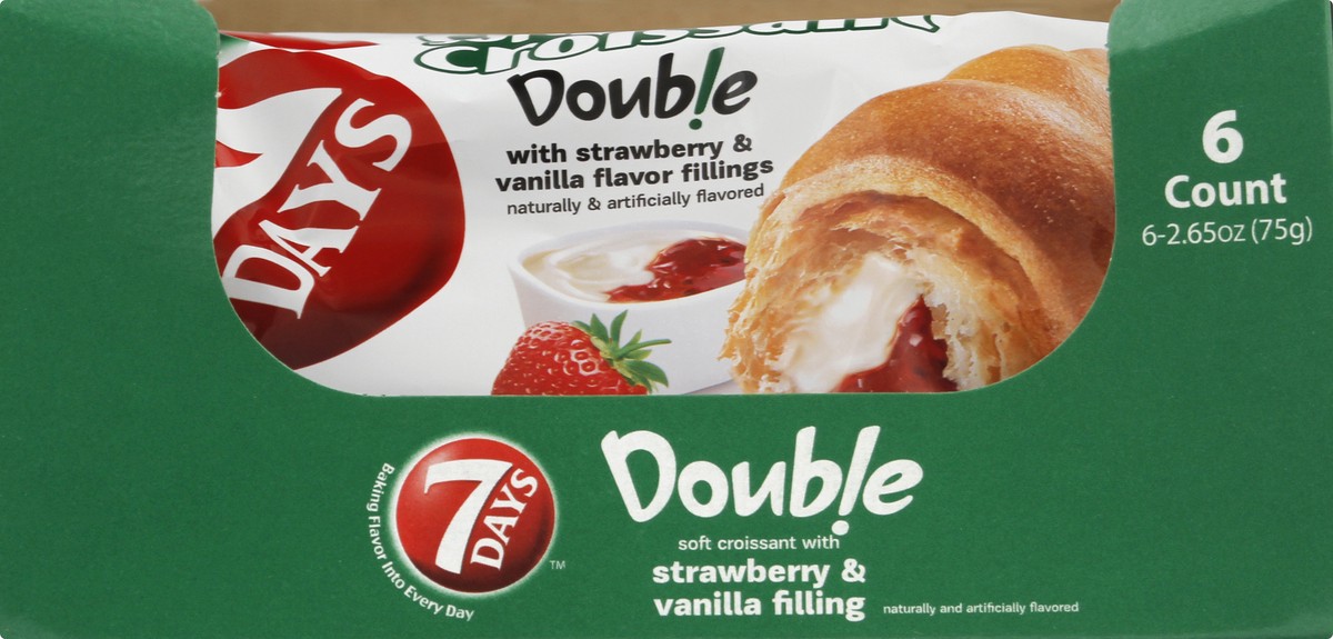 slide 6 of 8, 7DAYS Croissant 6 ea, 6 ct