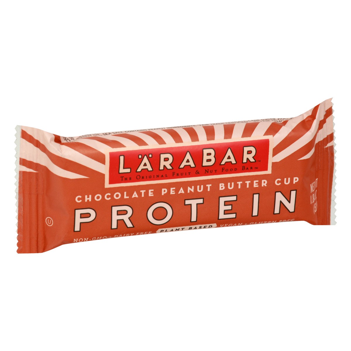 slide 2 of 9, LÄRABAR Chocolate Peanut Butter Cup Protein Bar 1.84 oz, 1.84 oz