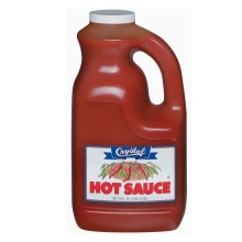 slide 1 of 1, Crystal Hot Sauce, 128 fl oz