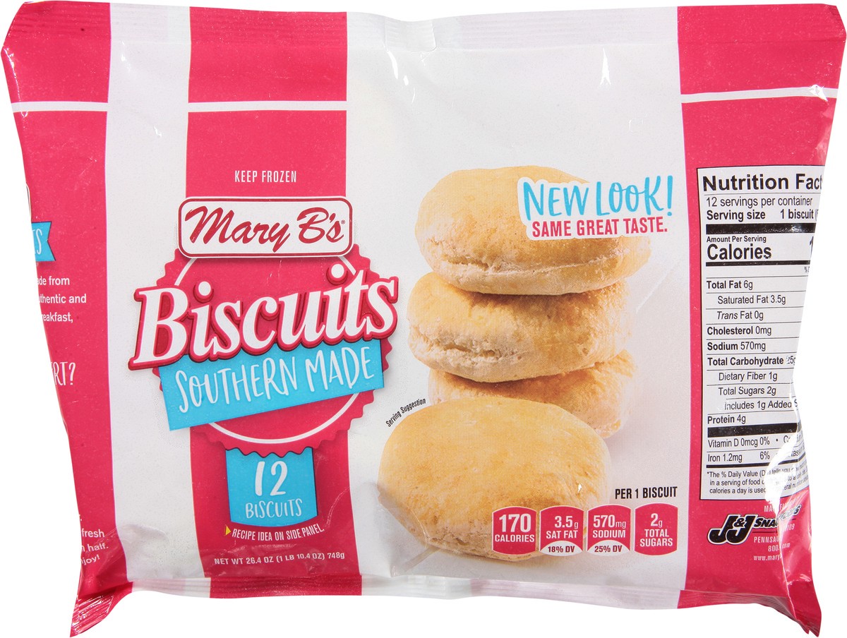 slide 5 of 12, Mary B's Southern Made Biscuits 12 ea, 12 ct