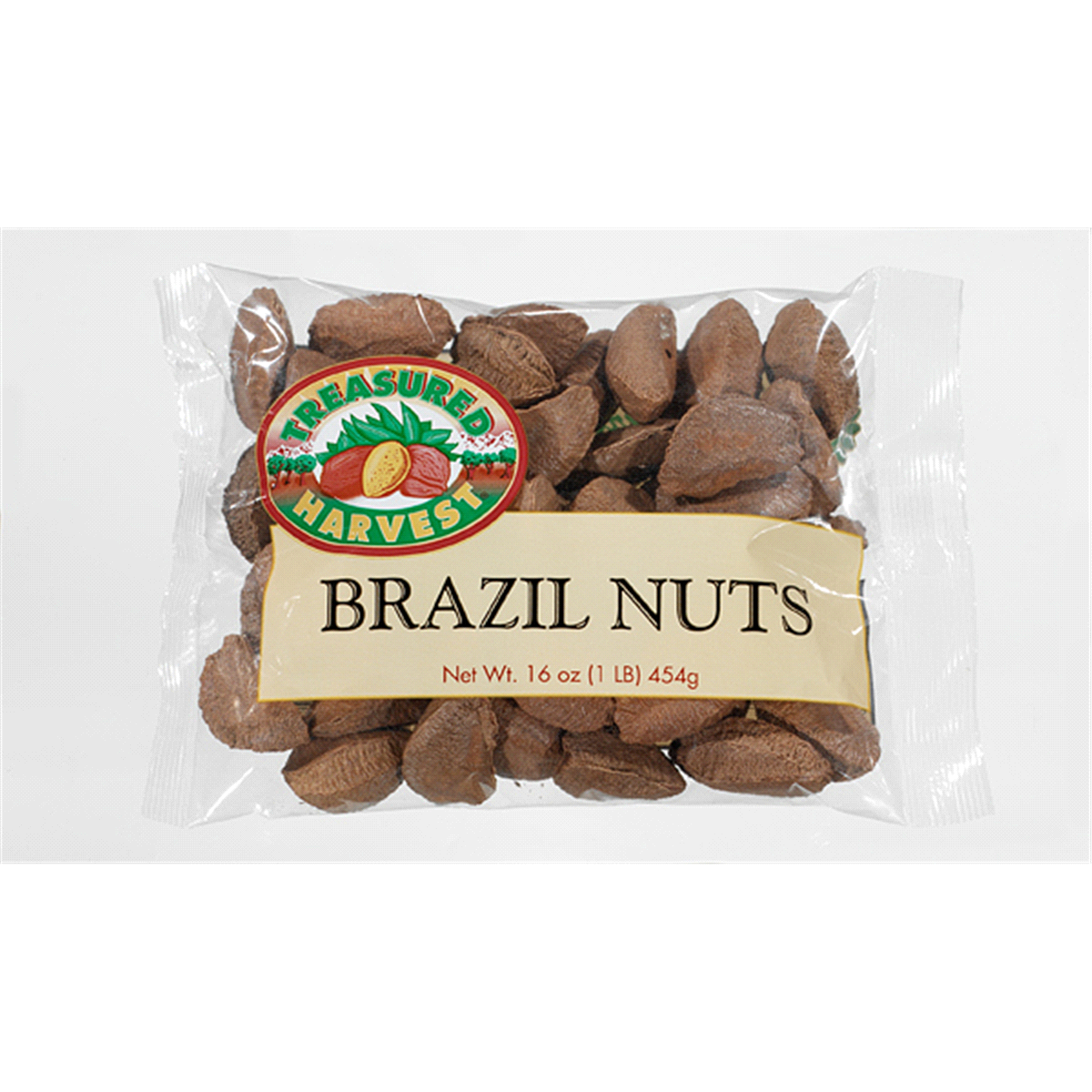 slide 1 of 1, Treasured Harvest Brazil Nuts In Shell, per lb