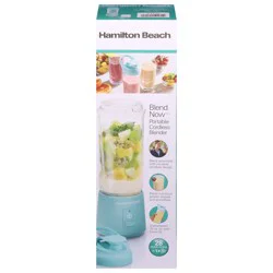 Hamilton Beach Blend Now Cordless Portable Blender - 1 ea