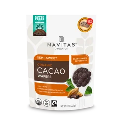 Navitas Organics Cacao Wafer Semi-Sweet