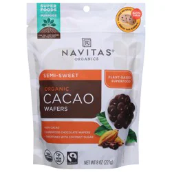 Navitas Organics Cacao Wafer Semi-Sweet