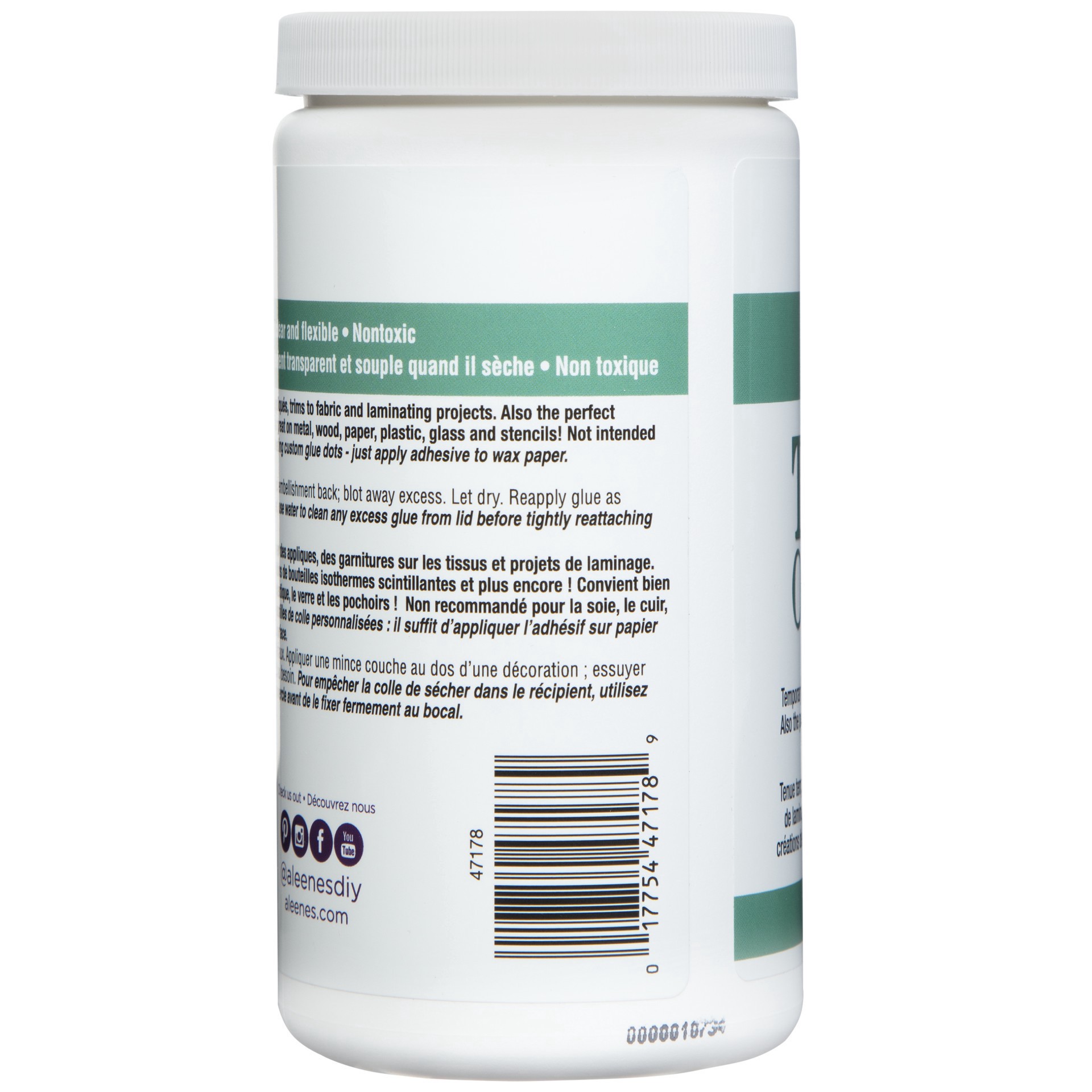 slide 3 of 3, Aleene's Original Tack It Over & Over Repositionable Adhesive, 16 fl oz