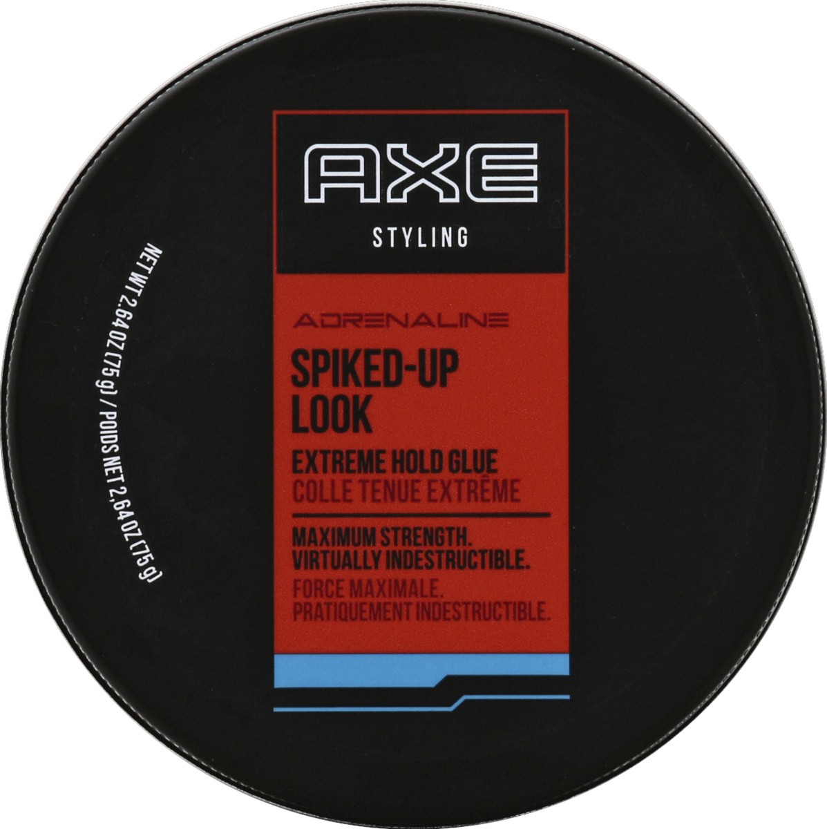 slide 5 of 6, AXE Spiked Up Look Extreme Hold Glue Hair Styling, 2.64 oz